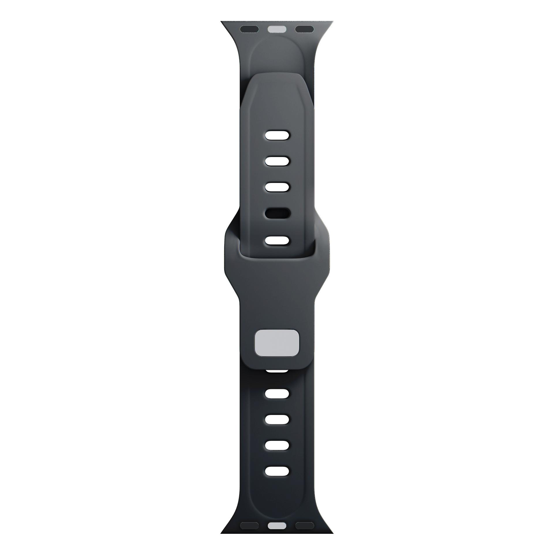 3mk Silicone Watch Strap silikonový náramek pro Apple Watch 42/44/45/49 mm bílý