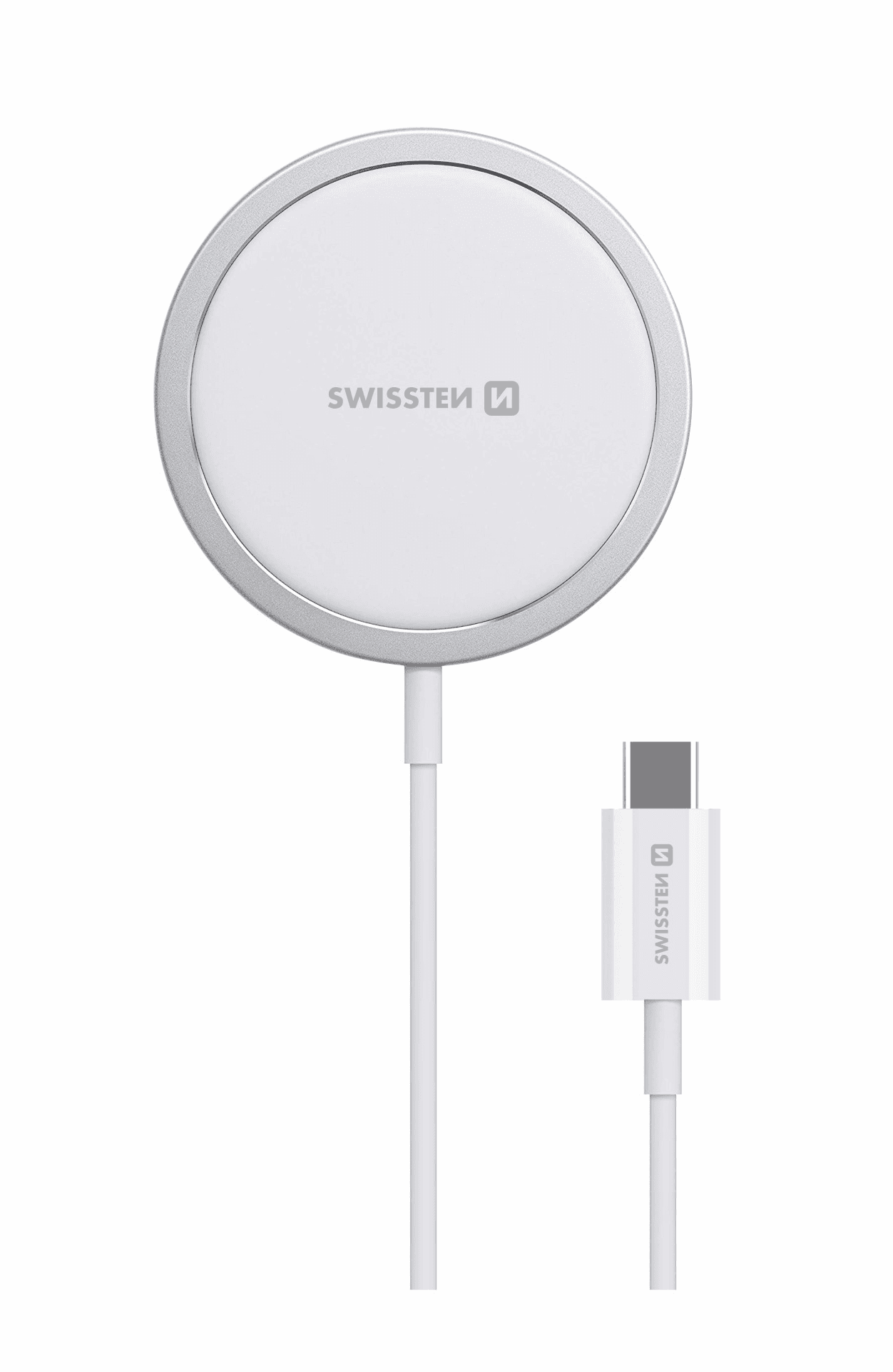 Swissten bezdrátová magnetická nabíječka MagSafe pro iPhone Apple