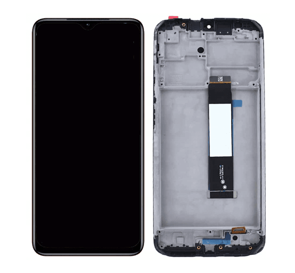 LCD + Dotyková vrstva Xiaomi Poco M3 - Redmi 9T černá s rámečkem
