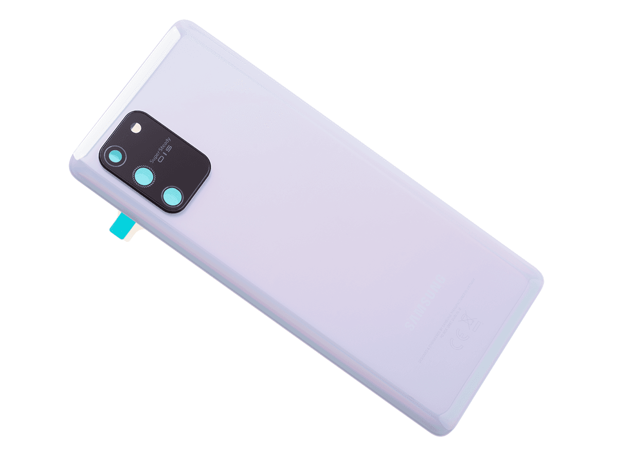 Originál kryt baterie Samsung Galaxy S10 Lite SM-G770 Prism bílý demont