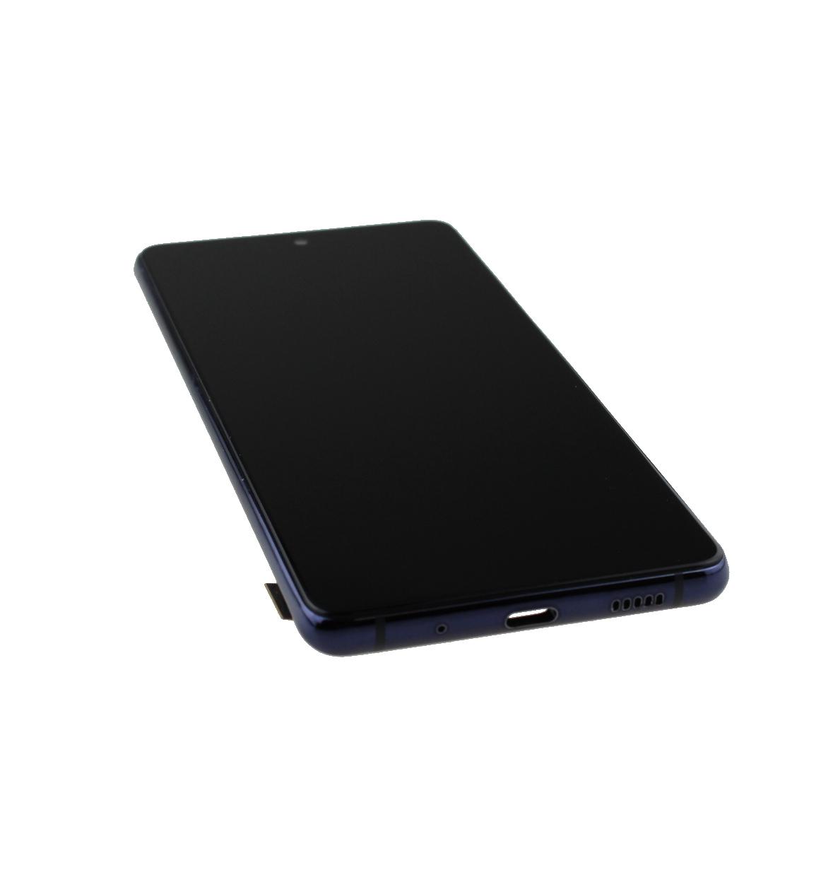 Wyświetlacz LCD + Ekran dotykowy + Ramka Samsung SM-G785 Galaxy S20 FE (TFT) Navy Blue - Niebieski