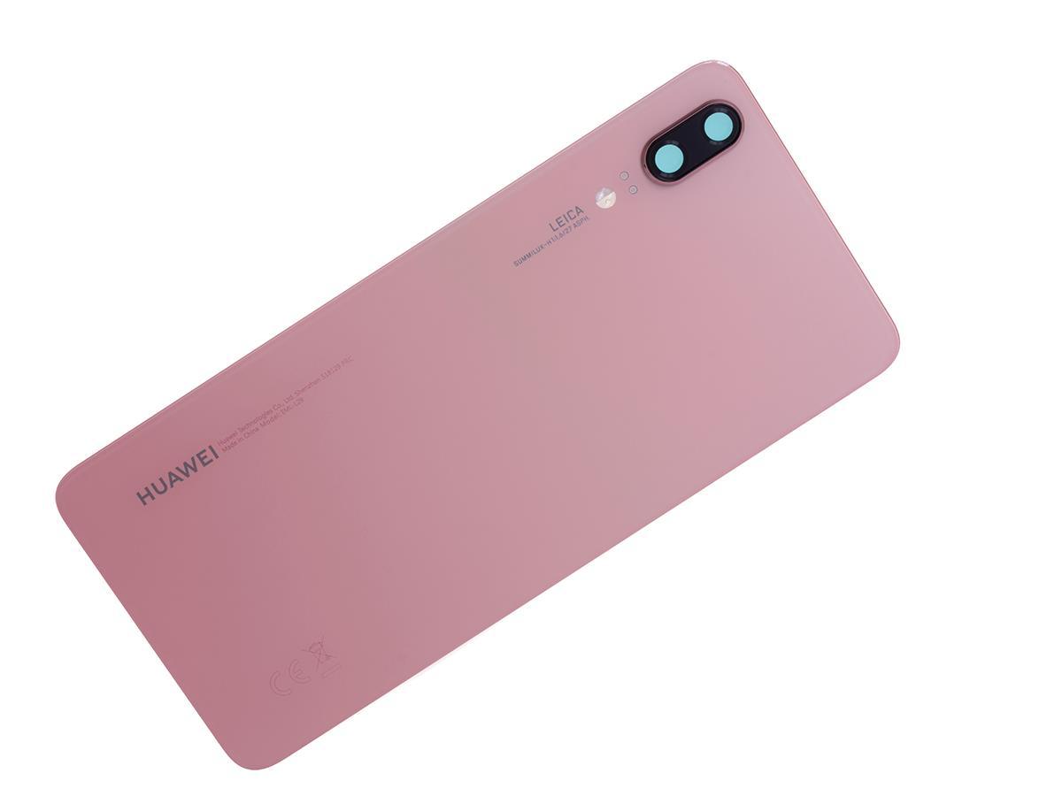 Oryginalna Klapka baterii Huawei P20 - różowa (Demontaż) Grade A