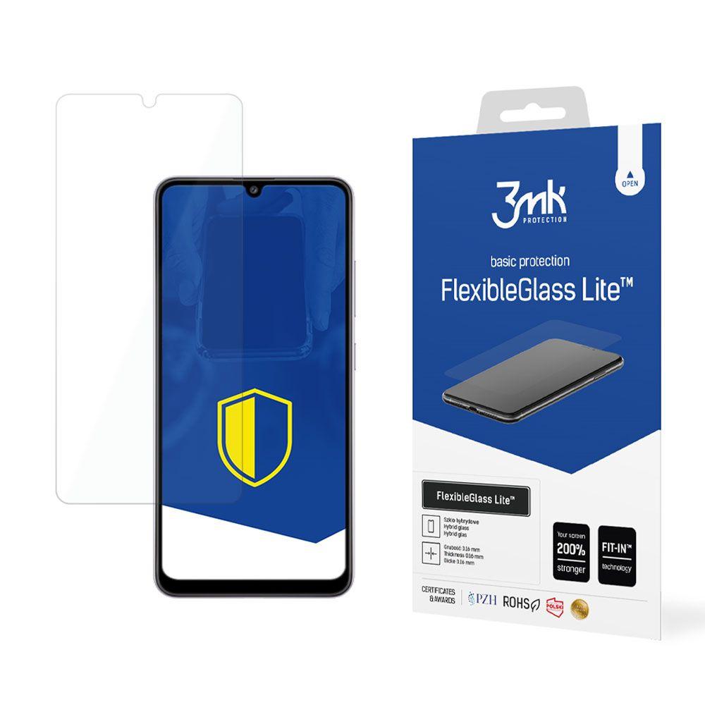 3MK Hybridní ochranné tvrzené sklo Samsung Galaxy A34 5G FlexibleGlass Lite