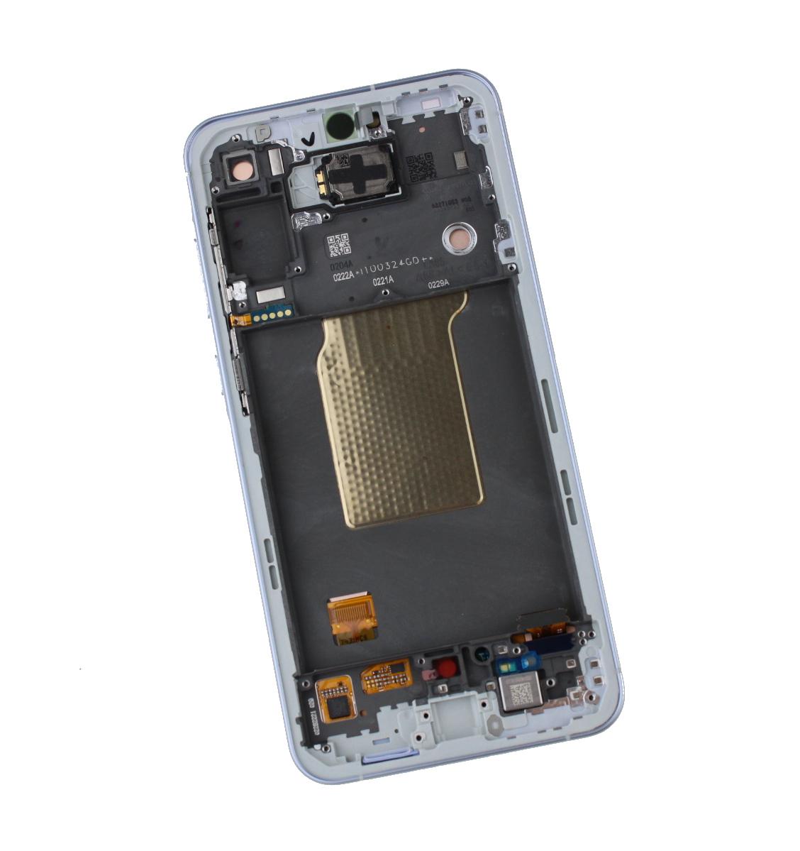 Oryginalny Wyświetlacz LCD + Ekran Dotykowy Samsung SM-A556 Galaxy A55 Niebieski