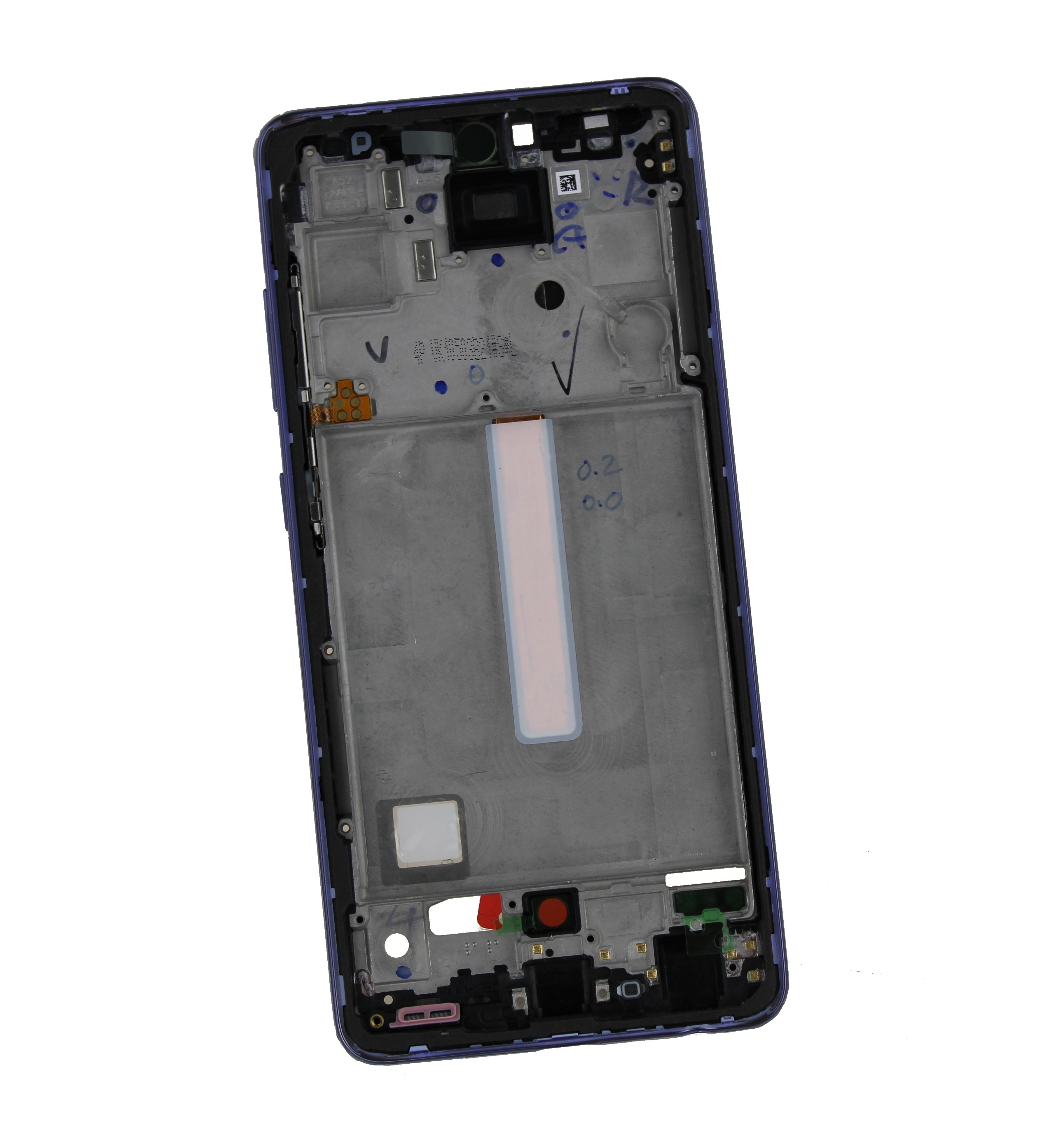 Ramka Wyświetlacza / LCD Samsung SM-A525 Galaxy A52 Fioletowa