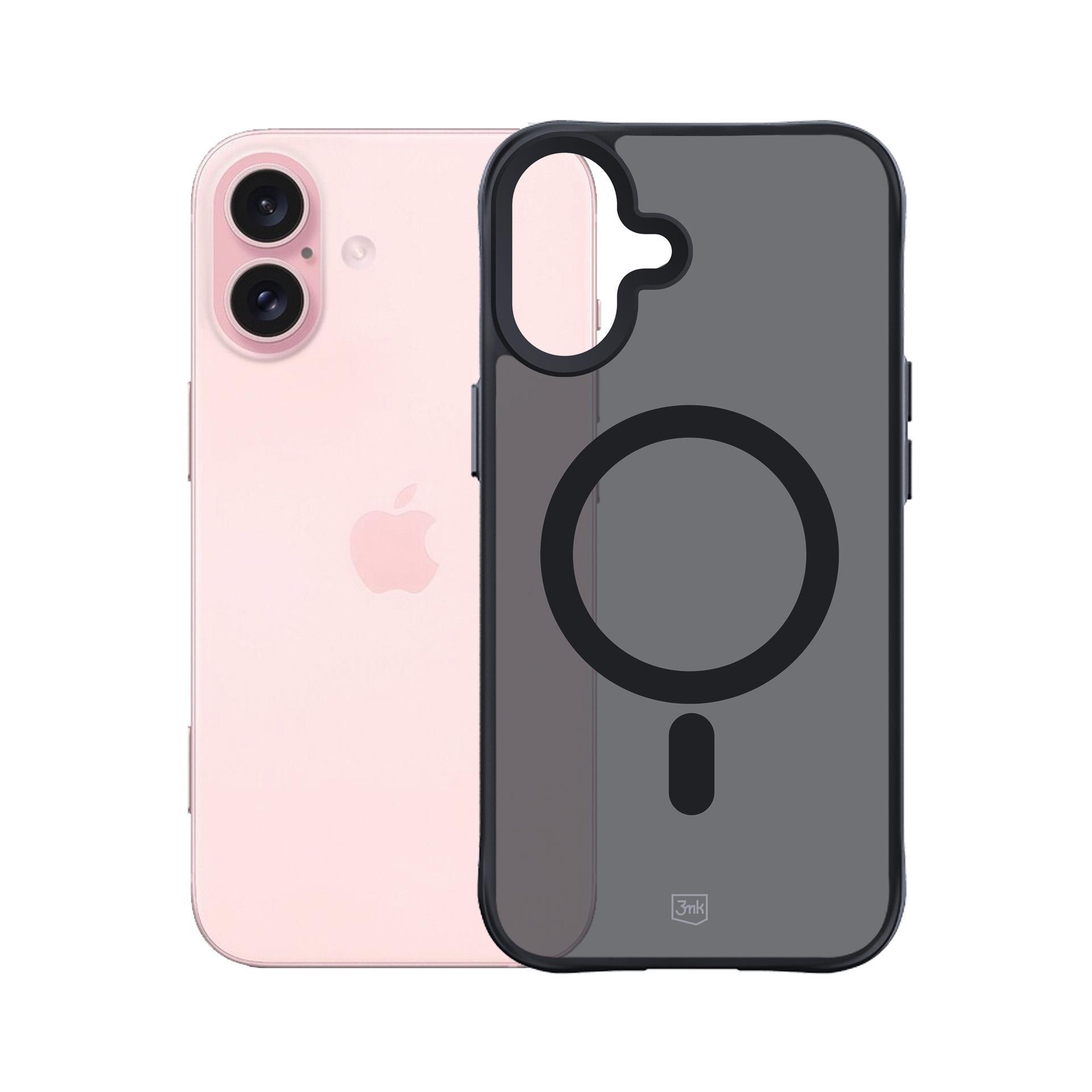 3mk Smoke MagCase - iPhone 16 Plus