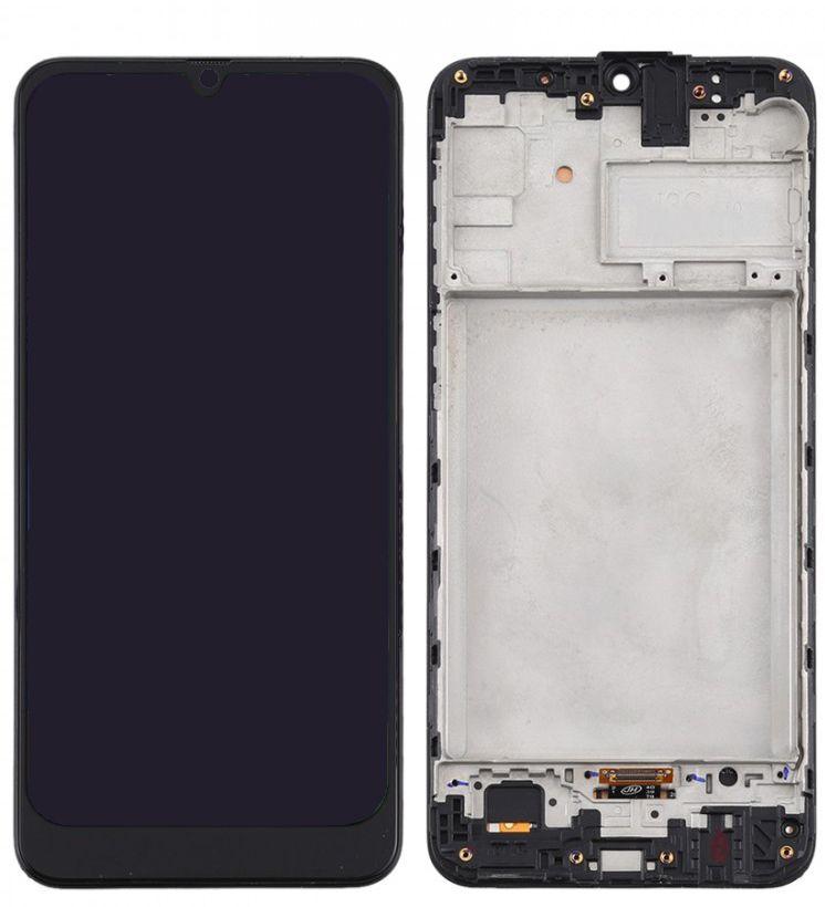 LCD + Dotyková vrstva Samsung Galaxy M21 SM-M215 Oled s rámečkem černá