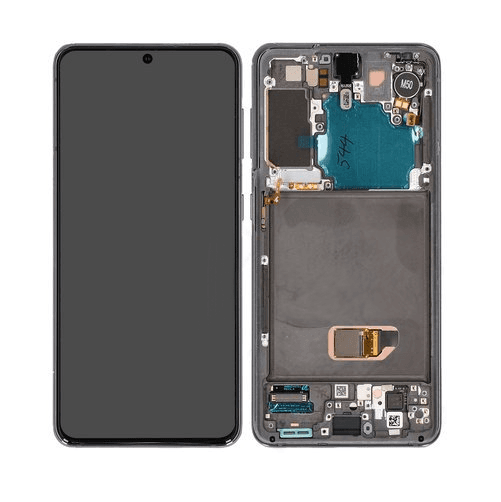 Originál LCD + Dotyková vrstva Samsung Galaxy S21 5G SM-G991 šedá bez kamery