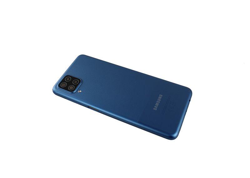 Oryginalna Klapka baterii Samsung SM-A127 GALAXY A12 niebieska (Demontaż) Grade A