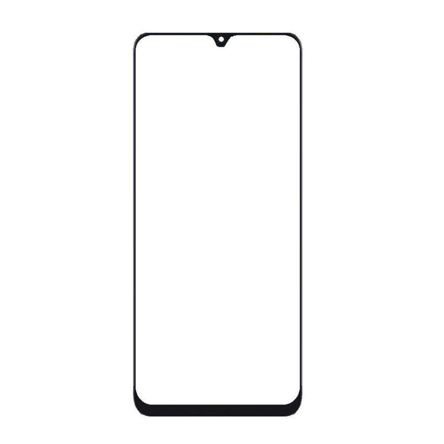 LCD Sklíčko + lepidlo OCA Samsung Galaxy A30 SM-A305F černé - sklíčko displeje