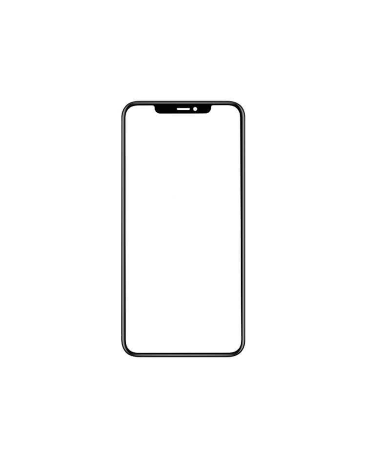 Glass + OCA Glue iPhone 12 mini black