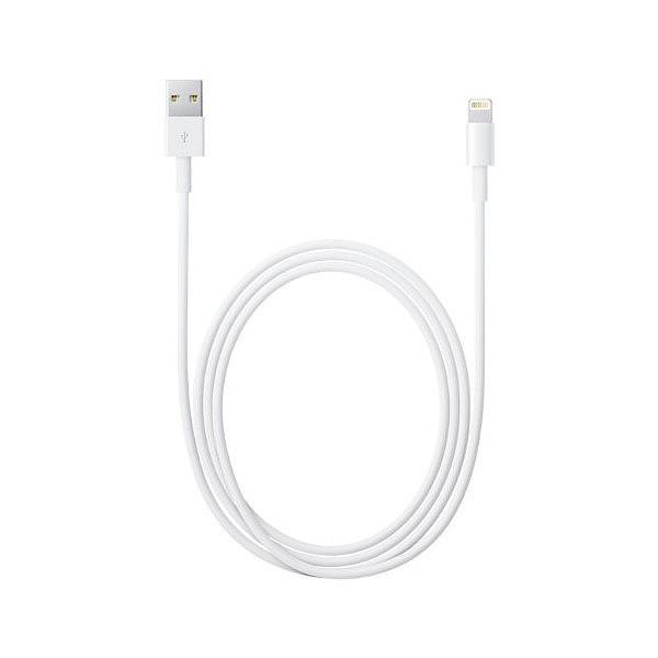 Kabel náhradní USB-A / Lightning pro iPhone 2m bílý bulk