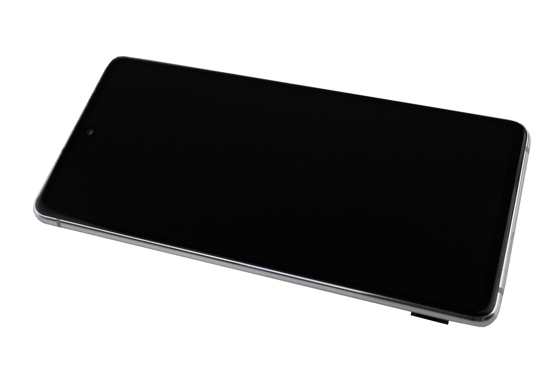 Originál LCD + Dotyková vrstva Samsung Galaxy S20 FE SM-G780 Galaxy S20 FE bílá - repasovaný díl - vyměněné sklíčko