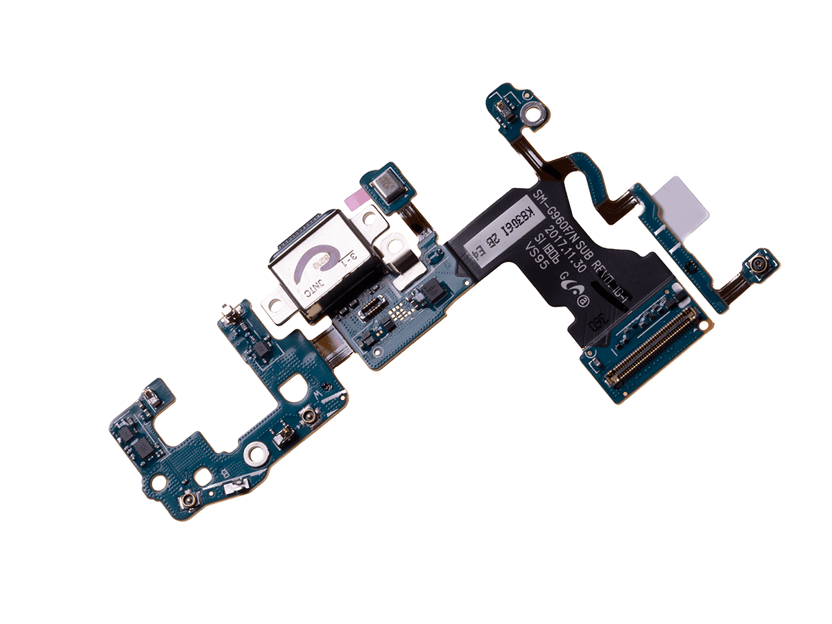 Oryginalny flex + gniazdo ładowania Płytka ze złączem USB Samsung SM-G960 Galaxy S9/ SM-G960F/DS Galaxy S9 Dual SIM