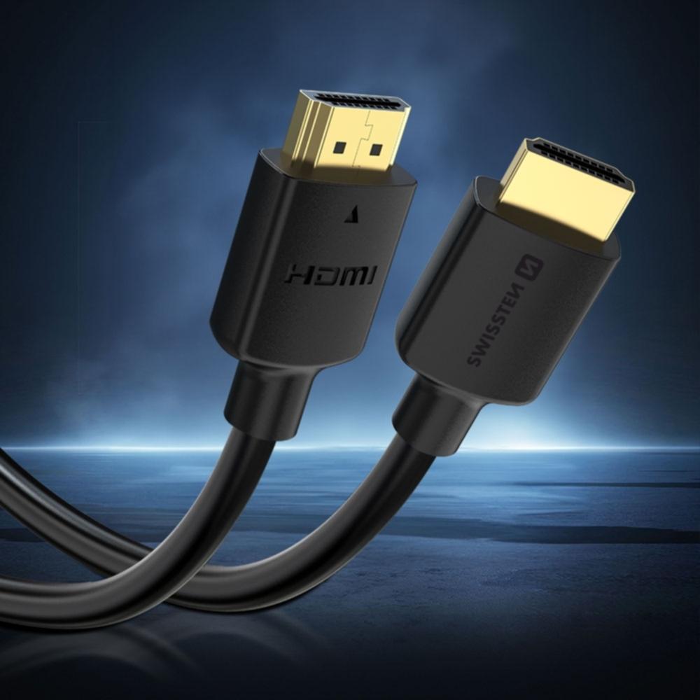 SWISSTEN Kabel HDMI 2.0 4K 60Hz 1m czarny