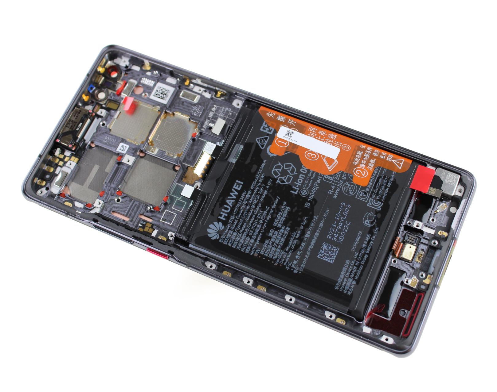 Originál LCD + Dotyková vrstva s baterii Huawei Mate 40 Pro NOH-NX9 černá