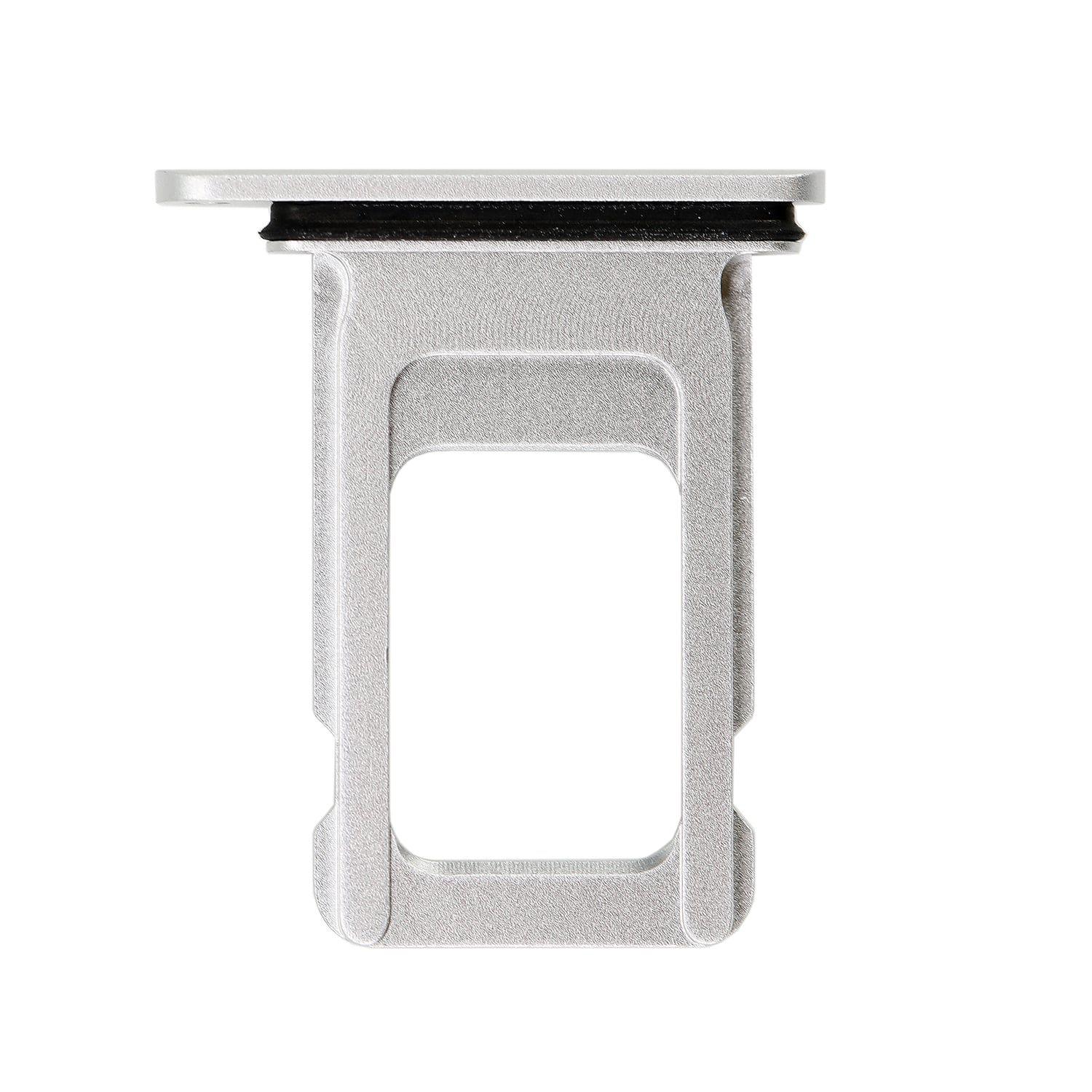 Držák / Slot SIM karty iPhone XR stříbrný