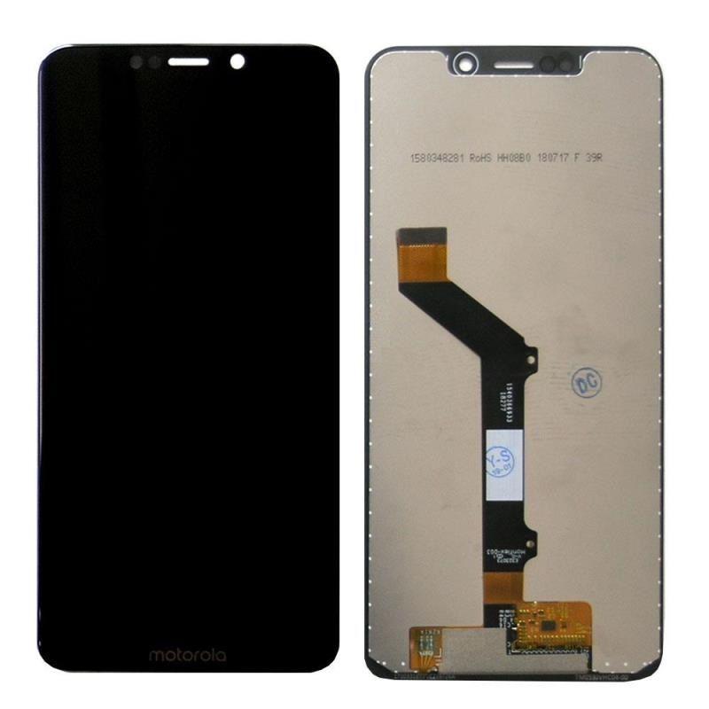 Wyświetlacz LCD + Ekran dotykowy Motorola One (XT1941) czarny