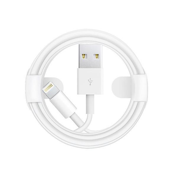 Kabel zamiennik USB-A / Lightning do iPhone 1m biały (bulk)