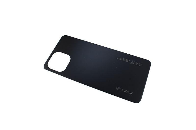 Original Battery cover Xiaomi Mi 11 Lite 5G - black dismounted