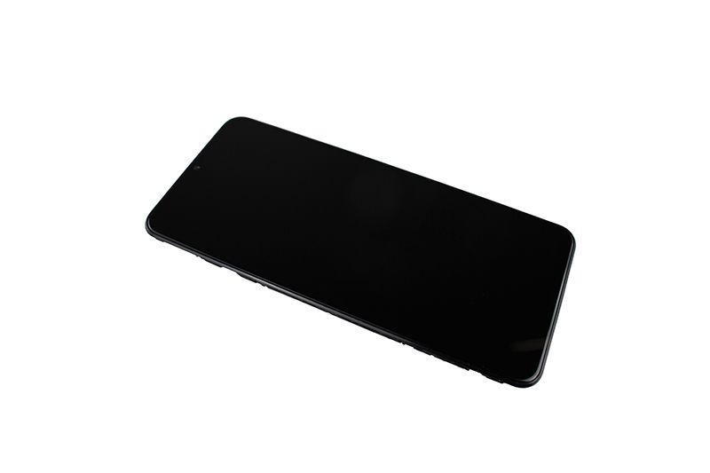 Oryginalny Wyświetlacz LCD + Ekran dotykowy Samsung SM-M135F Galaxy M13 czarny (Wymieniona szyba)