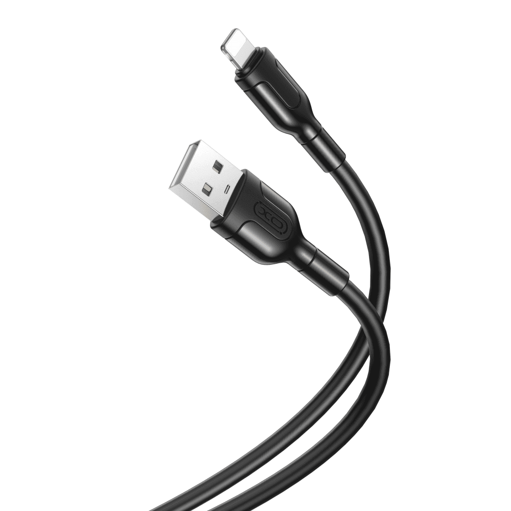 XO kabel NB212 USB - Lightning 2,1A černý 1,0 m