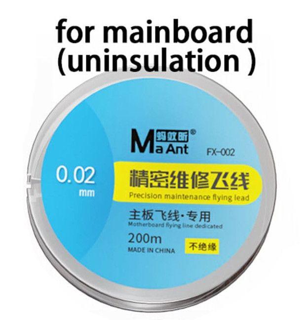 MaAnt mainboard uninsulation 200m FX-002 0,02mm ideální pro bypass vadných cest na desce telefonu
