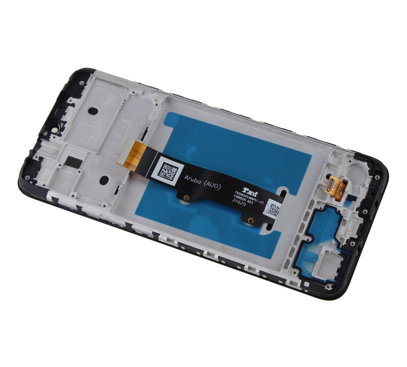 Originál LCD + Dotyková vrstva Motorola Moto E20 XT2155 černá - repasovaný díl vyměněné sklíčko