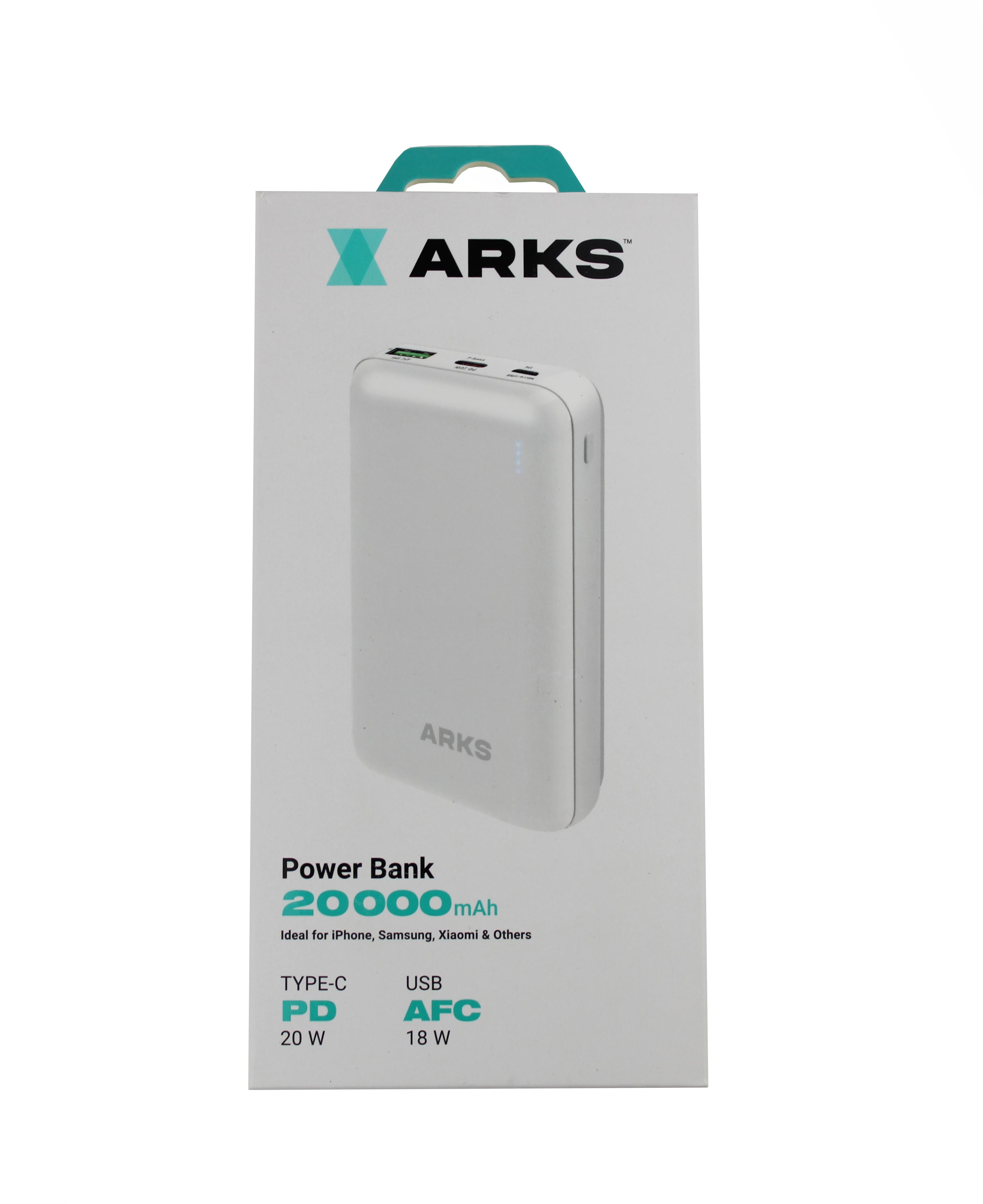 SBS Powerbanka ARKS 20000 mAh PD 20W bílá