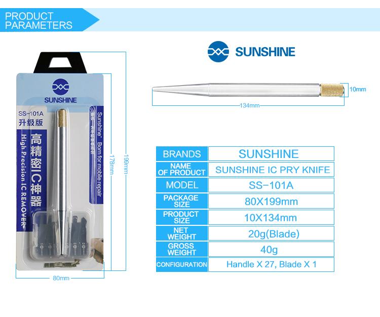 Otvírák SUNSHINE SS-101A - Profesionální nástroj na odstraňování lepidla