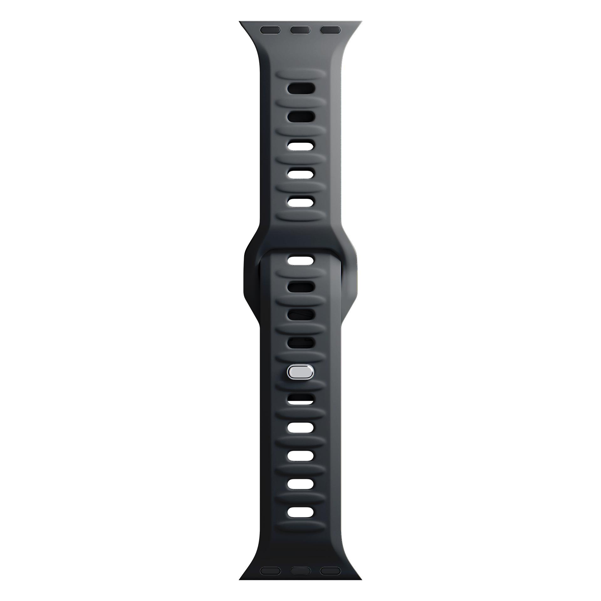 3mk Silicone Watch Strap silikonový náramek pro Apple Watch 42/44/45/49 mm bílý