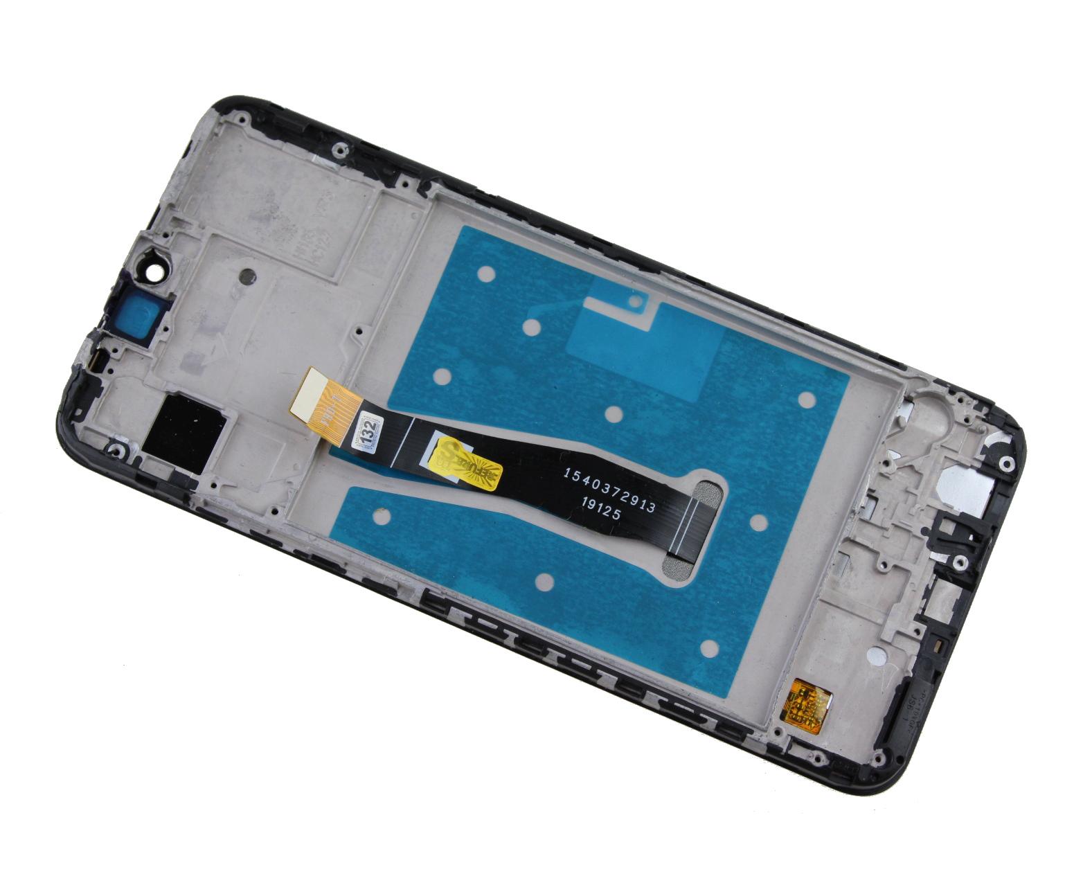Originál LCD + Dotyková vrstva Huawei P Smart 2019 černá repasovaný díl - vyměněné sklíčko