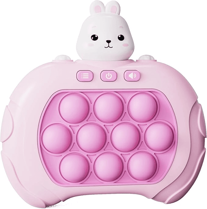 Anti-Stress Arcade Game for Children Pop It Bunny Pink