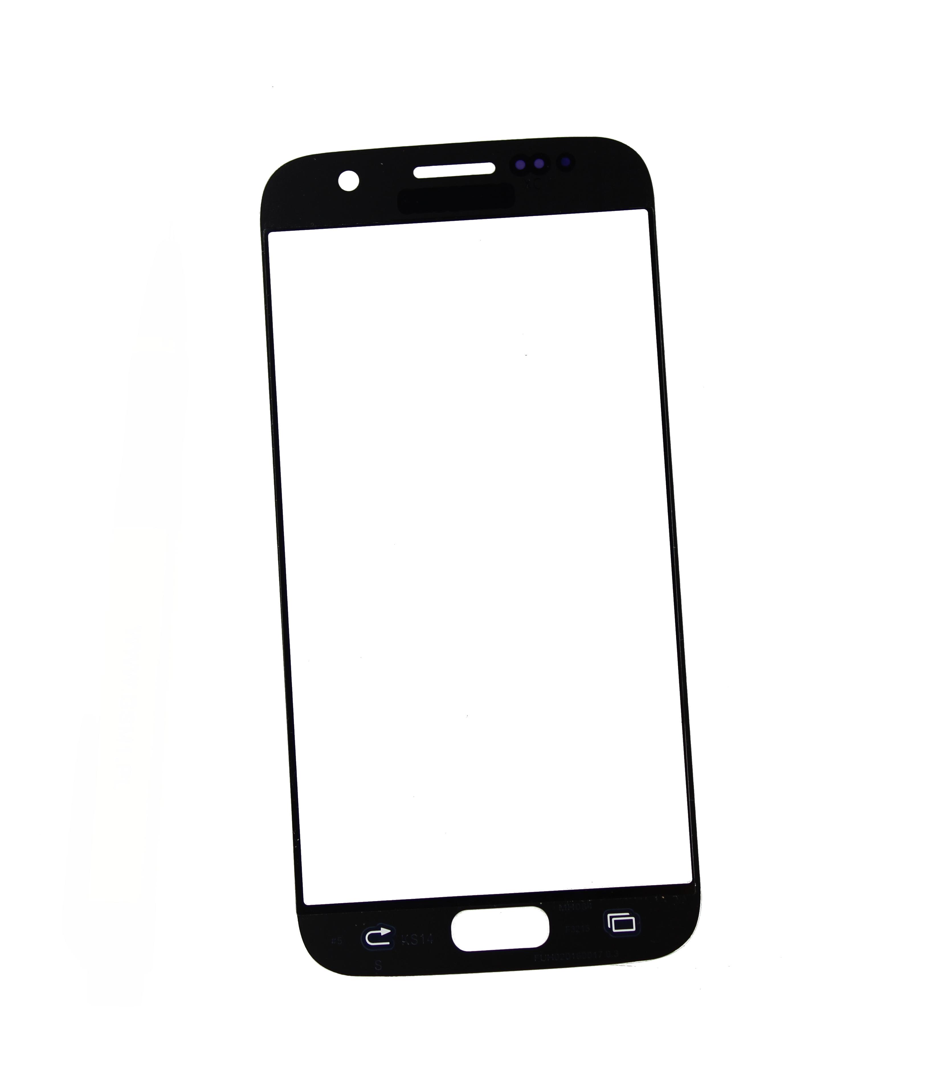 LCD Sklíčko + lepidlo OCA Samsung Galaxy S7 SM-G930F bílé - sklíčko dsipleje