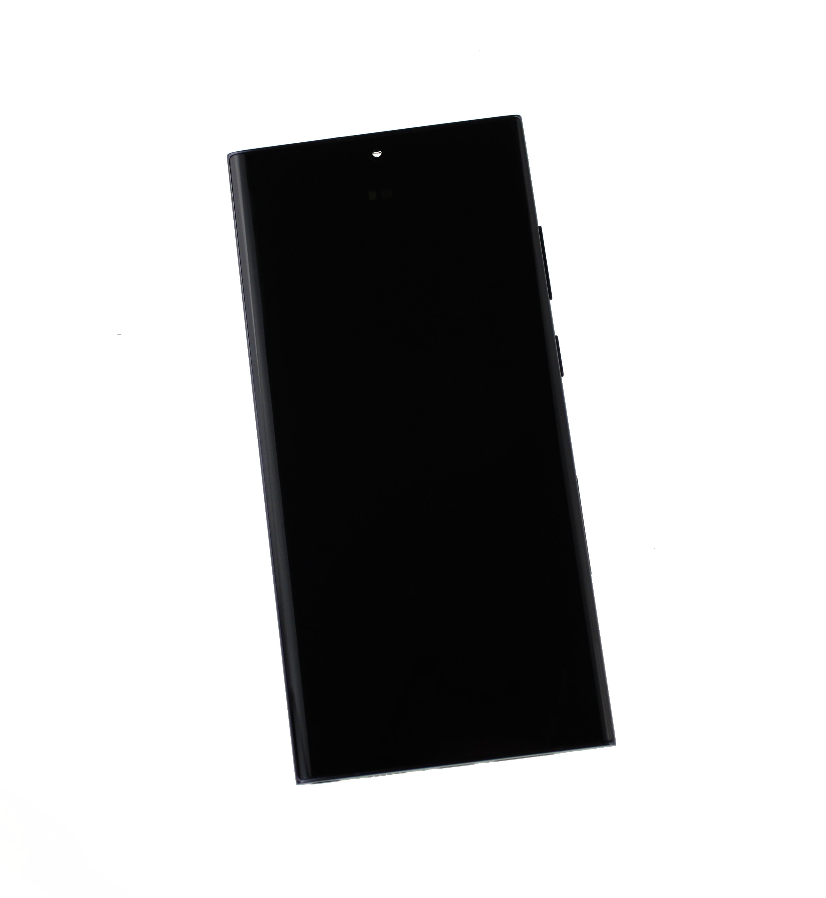 LCD + Touch Screen + Frame Samsung SM-G918 Galaxy S23 Ultra Black (Oled 6,78')