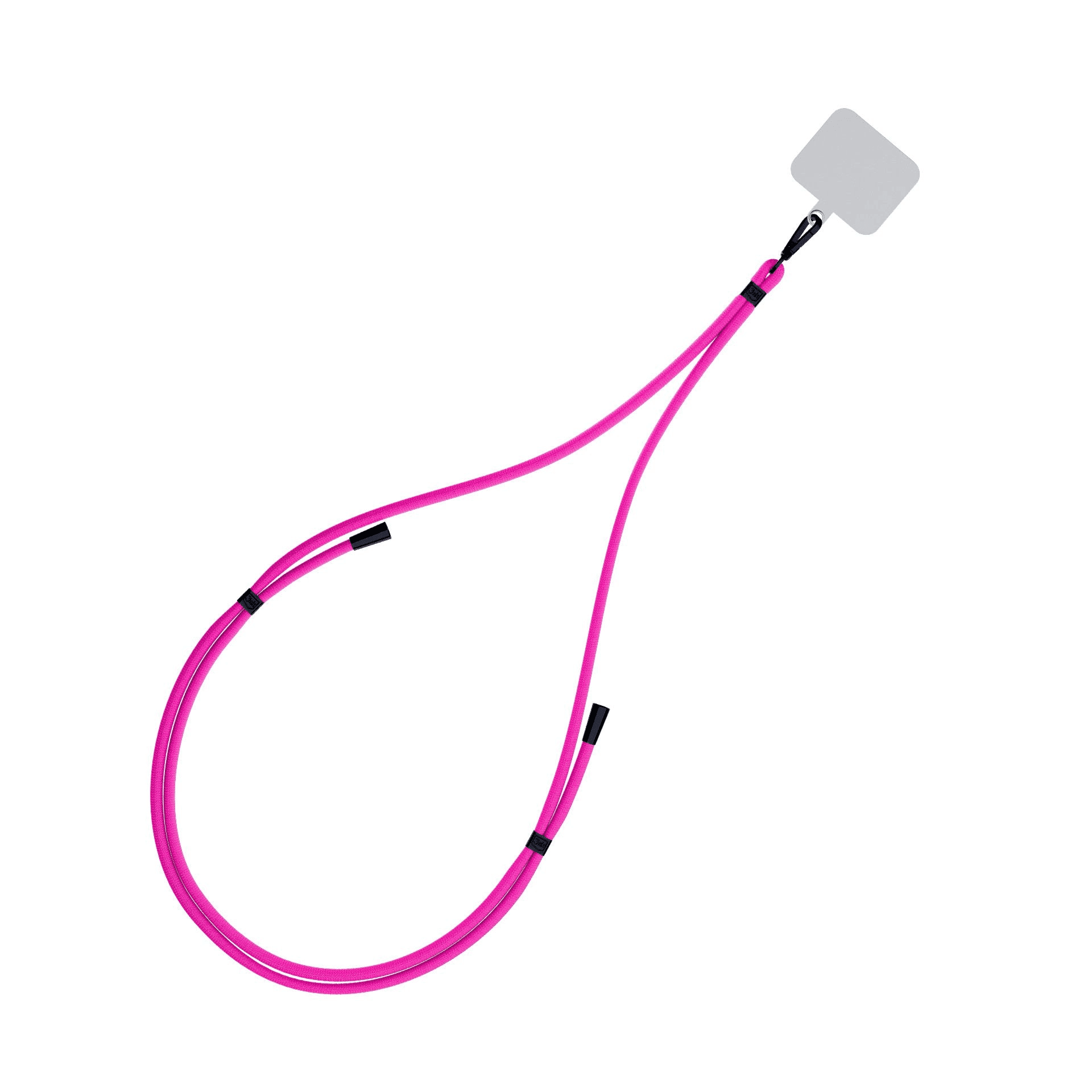 3mk EasyClip - Smycz do telefonu - Pink (black)