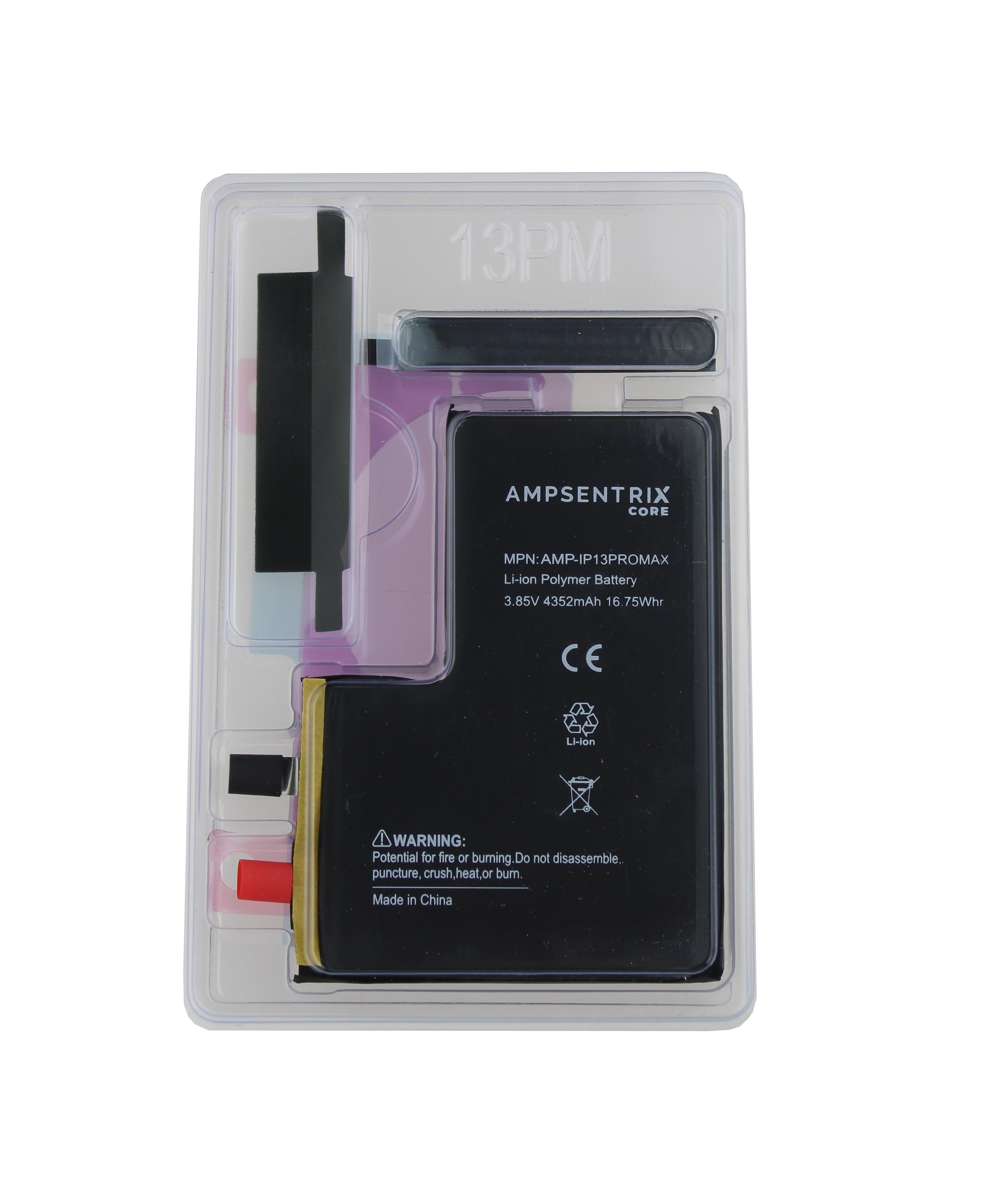 AmpSentrix Core Battery without Flex for iPhone 13 Pro Max (Cell) 4352 mAh