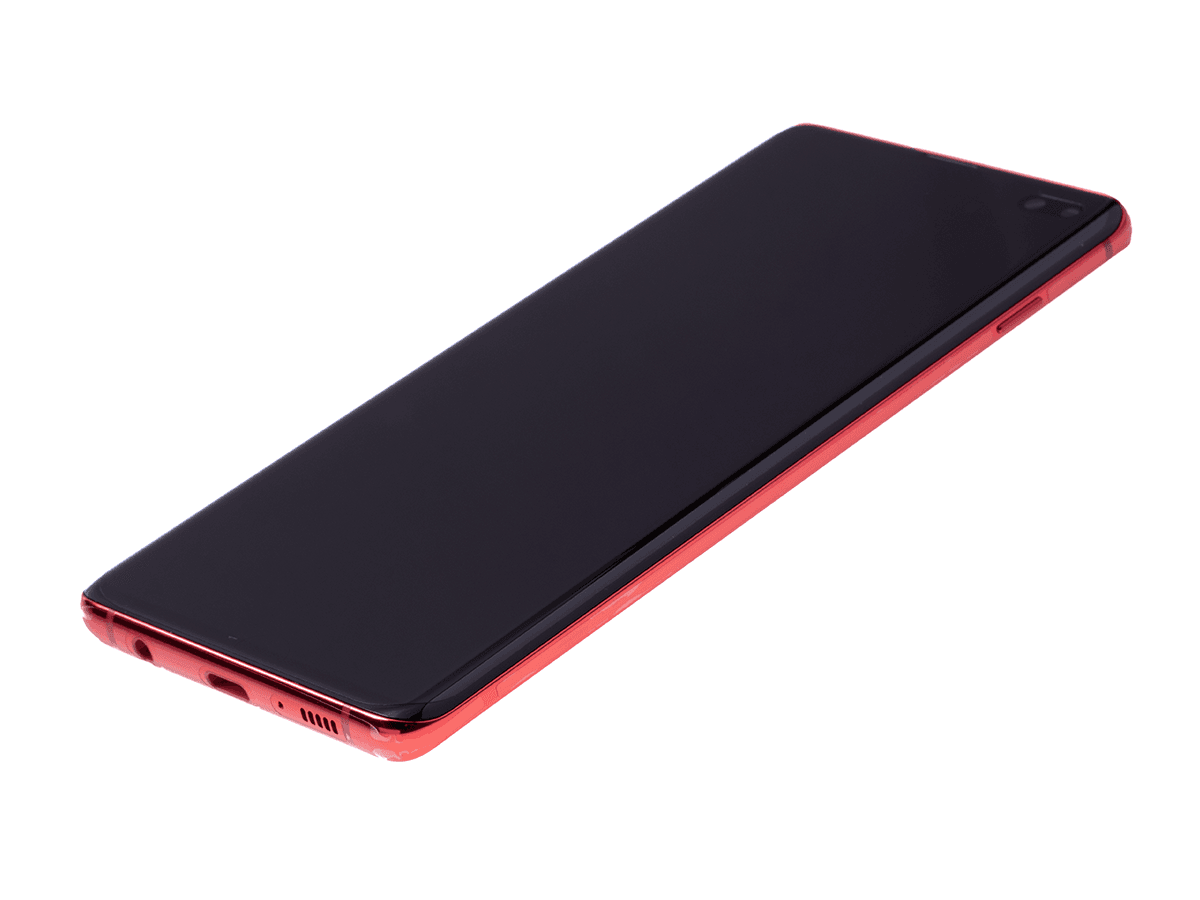 ORIGINAL LCD display + touch screen Samsung SM-G975 Galaxy S10 Plus - Cardinal Red
