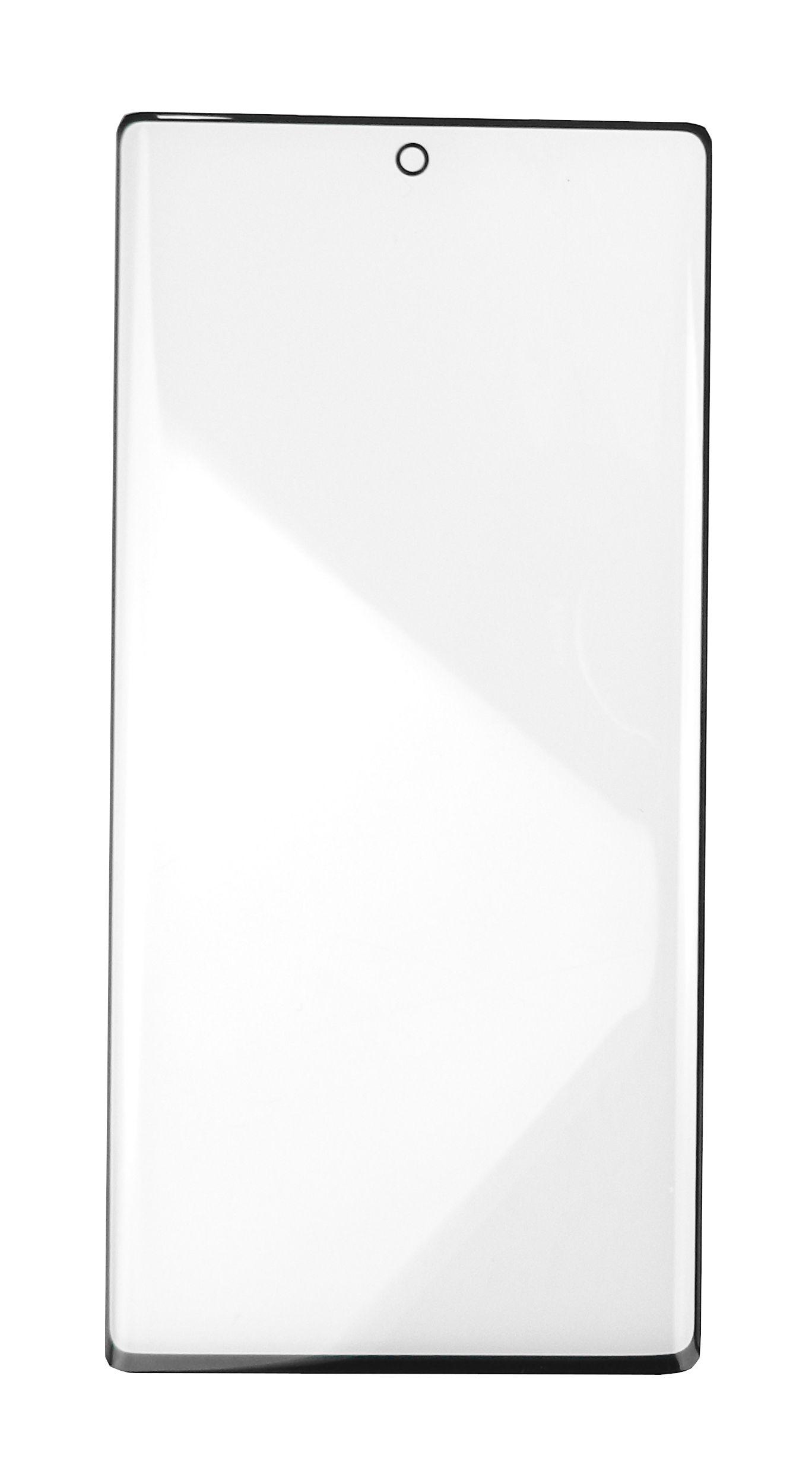 LCD Sklíčko Xiaomi Note 10 černé - sklíčko displeje