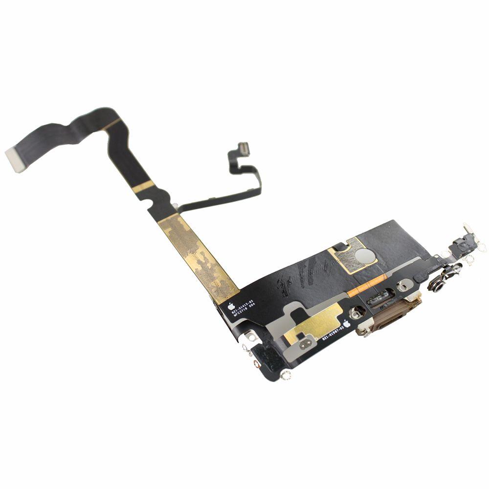 Original charger connector iphone xs max gold - dissambly