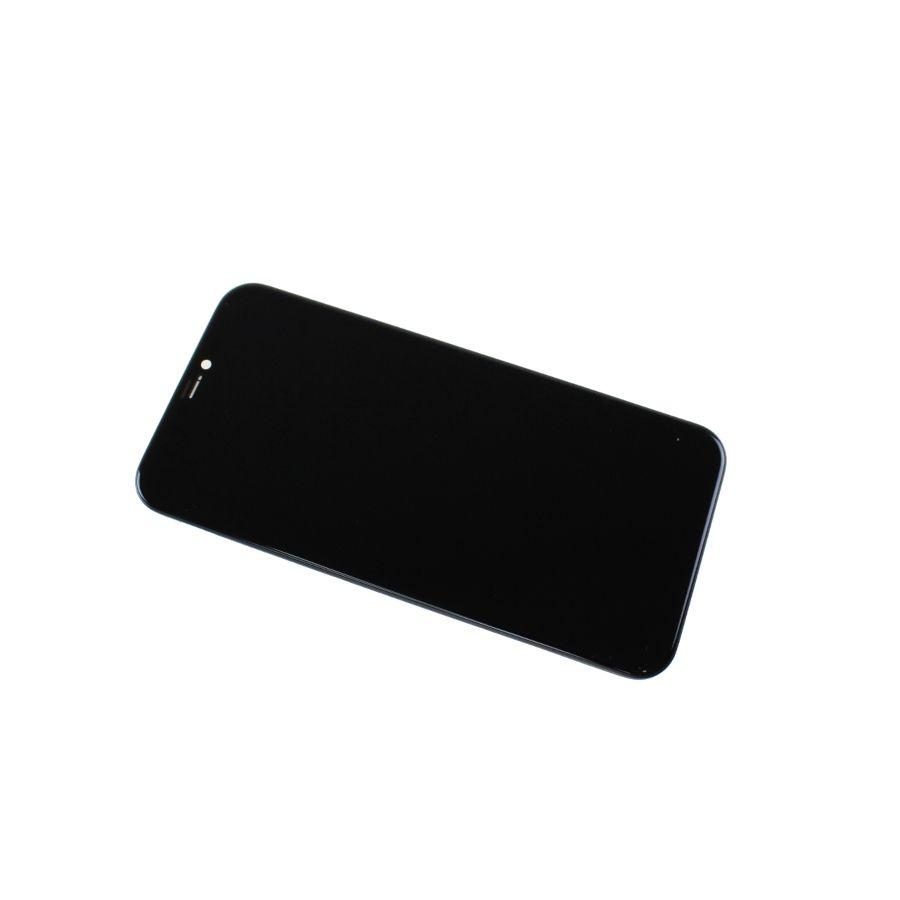 Originál LCD + Dotyková vrstva iPhone 11 černá repasovaný díl - vyměněné sklo