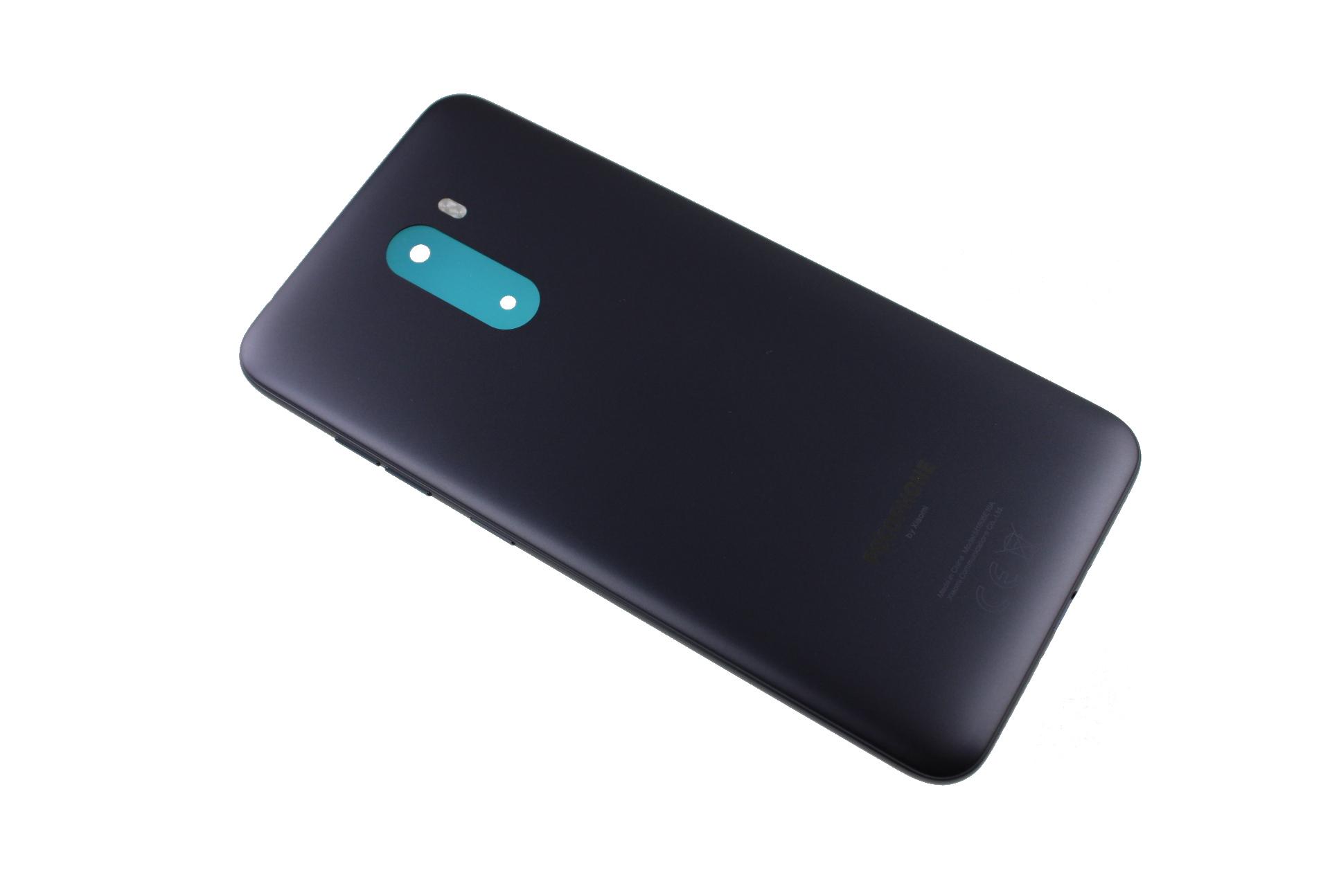 Originál kryt baterie Xiaomi Pocophone F1 šedo-černý