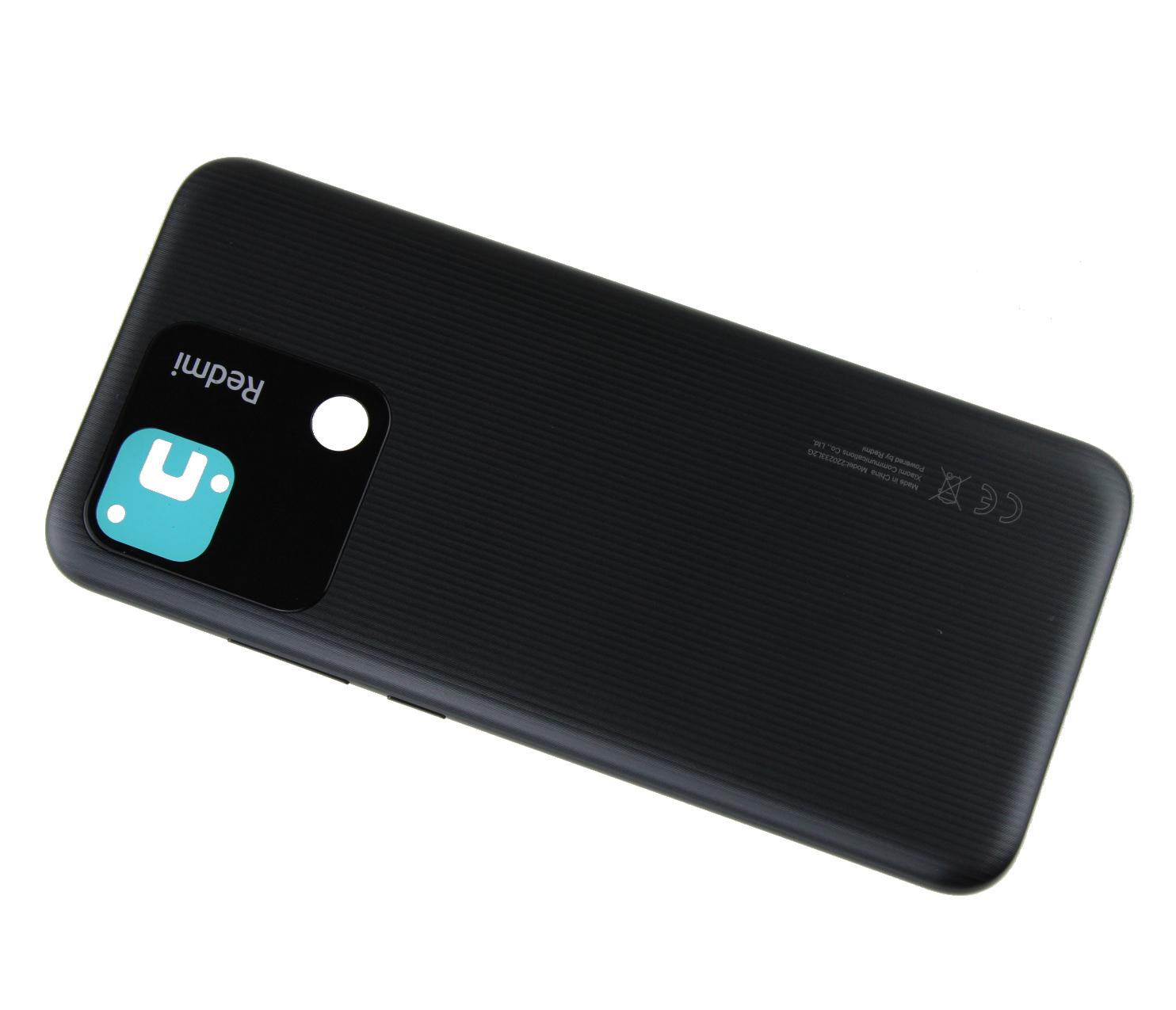 Original battery cover Xiaomi Redmi 10A - black