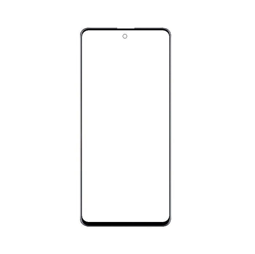 LCD Sklíčko Samsung Galaxy A51 SM-A515 černé - sklíčko displeje