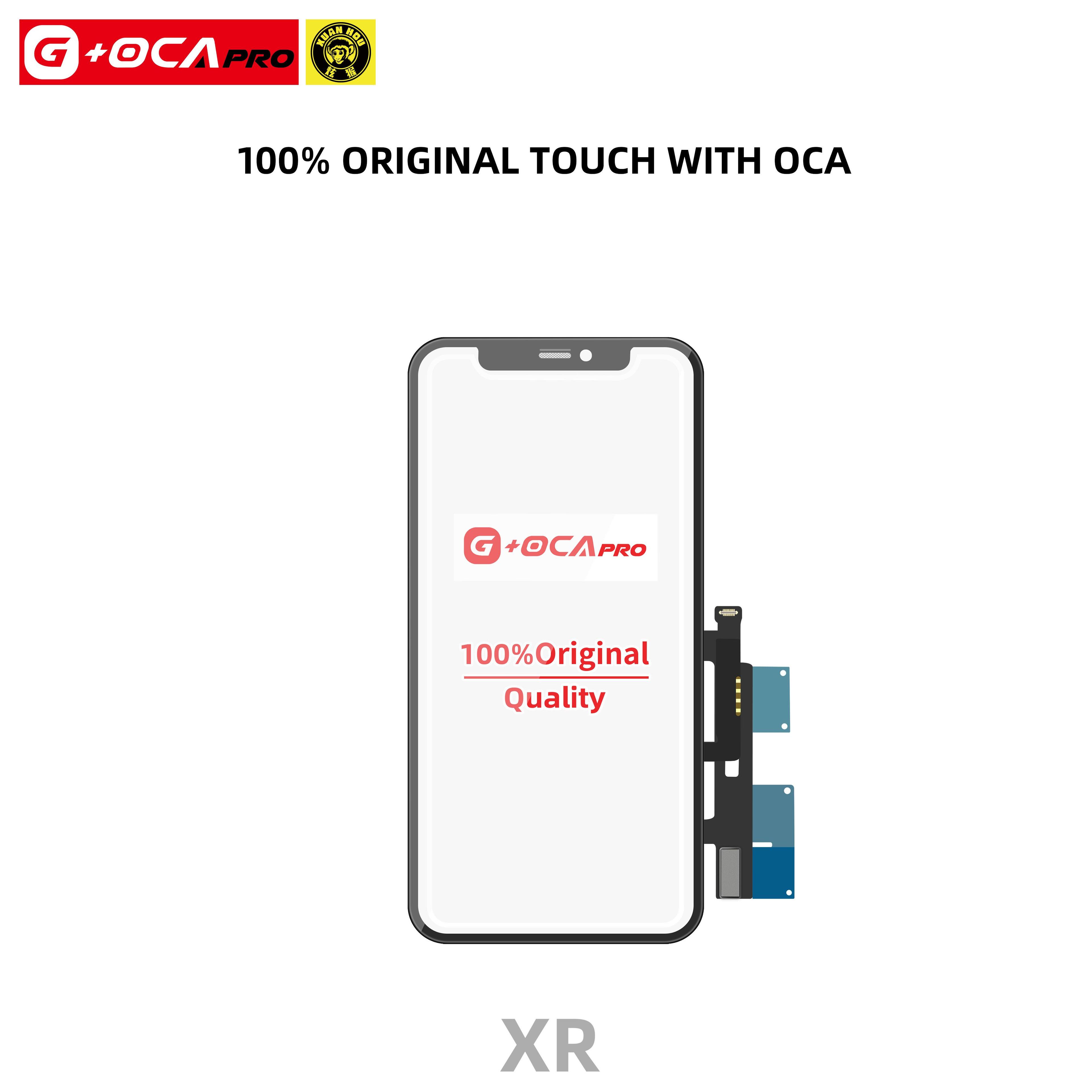 Touch Screen G + OCA Pro + Frame with original touch (with oleophobic cover) iPhone XR