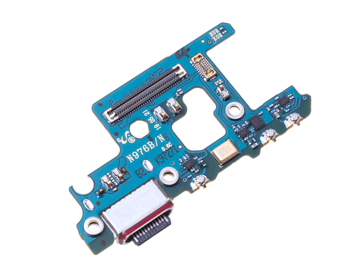 Original DISASSEMBLY flex + charger connector Board with USB connector Samsung SM-N975 Galaxy Note 10 Plus