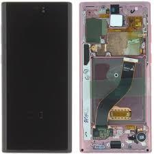 Originál LCD + Dotyková vrstva Samsung Galaxy Note 10 SM-N970 - Aura růžová