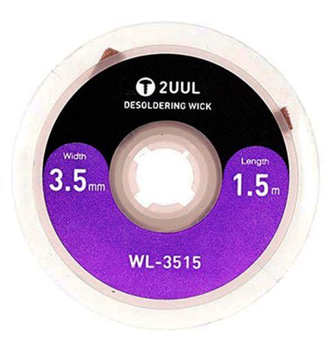 Desoldering Wick 3,5 mm (length: 1,5m) 2UUL WL-3515