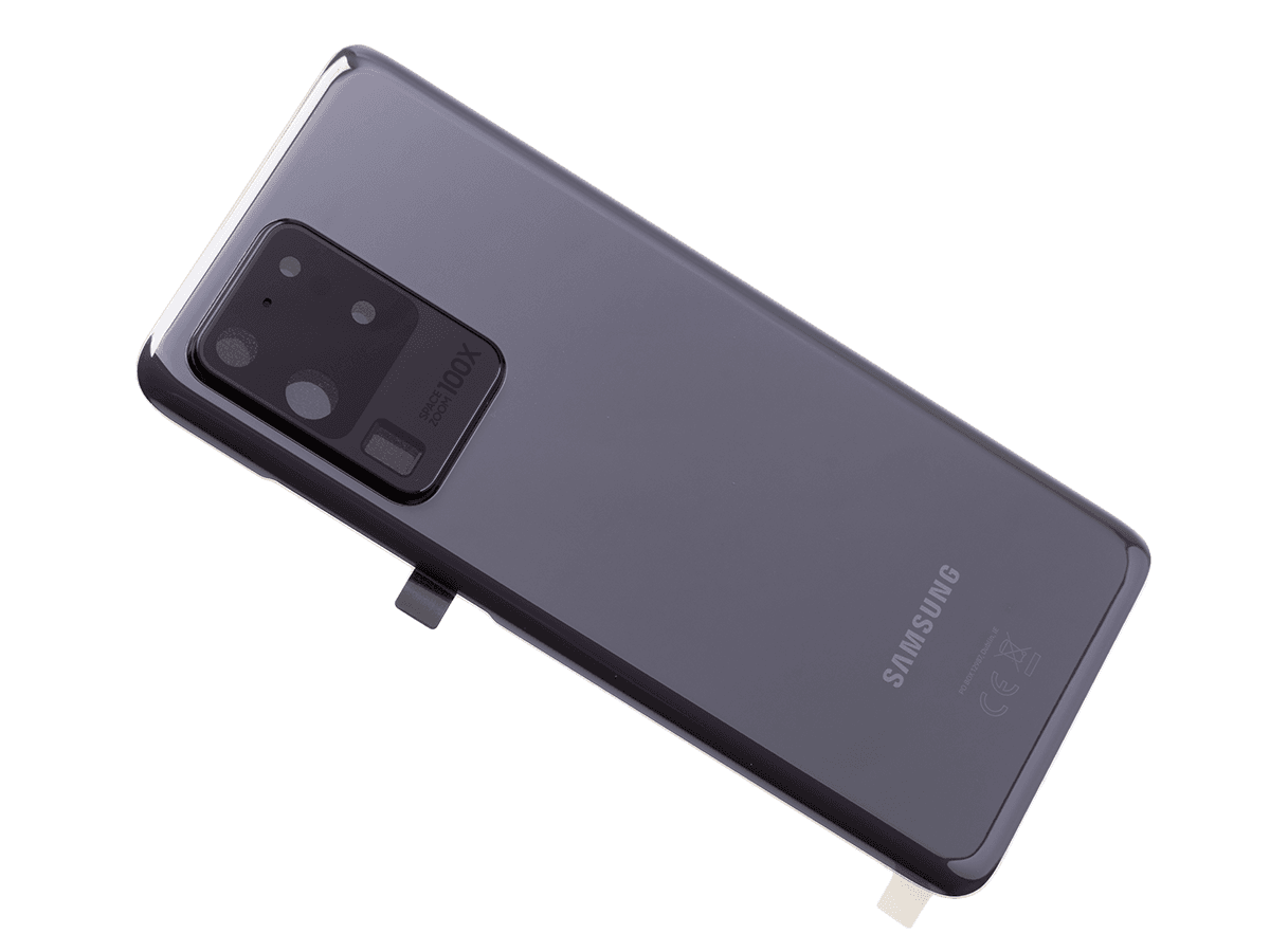 Oryginalna Klapka baterii Samsung SM-G988 Galaxy S20 Ultra - szara