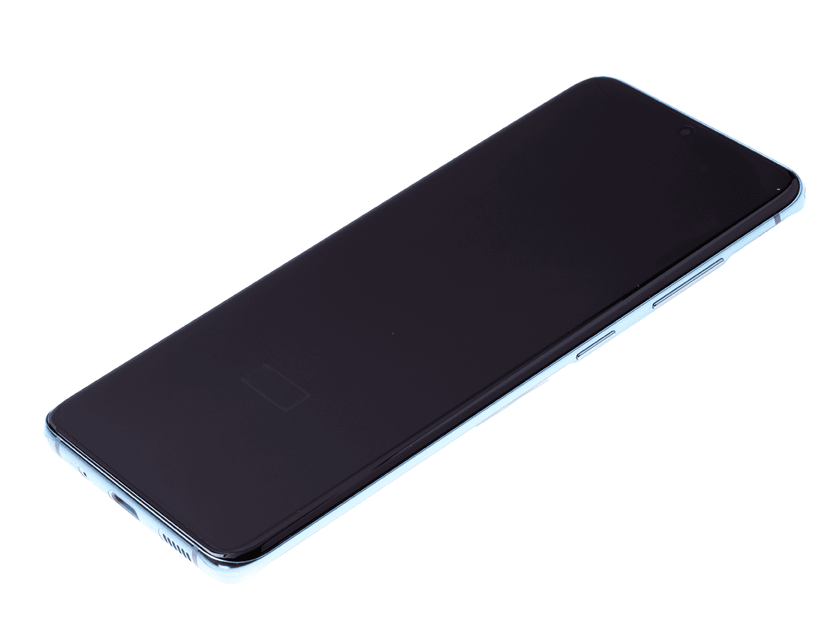 Oryginalny Wyświetlacz LCD + Ekran dotykowy Samsung SM-G981 Galaxy S20 5G/ SM-G980 Galaxy S20 - niebieski